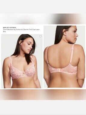 Body by Victoria The Fabulous by Victoria’s Secret Full Cup Lace Bra 42G 42DDDD